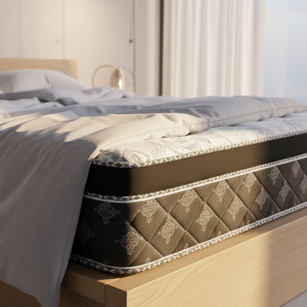 10" Euro Top Pocket Coil Comfort Mattress | LUNANOVA Orbit